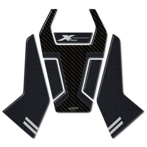 Sticker 3D protection footrest ignition area compatible Honda X-ADV from 2021-25