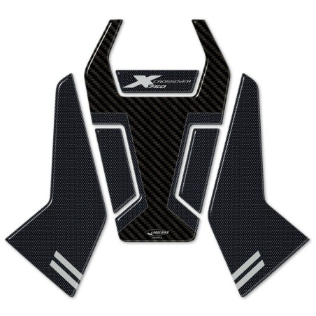 Sticker 3D protection footrest ignition area compatible Honda X-ADV from 2021-25