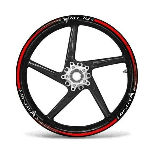 ADHESIVE RIMS KIT for MOTO RIMS 17 compatible YAMAHA MT-10 Tuning Stickers