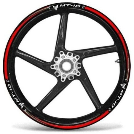 ADHESIVE RIMS KIT für MOTO RIMS 17 kompatible YAMAHA MT-10 Tuning Aufkleber