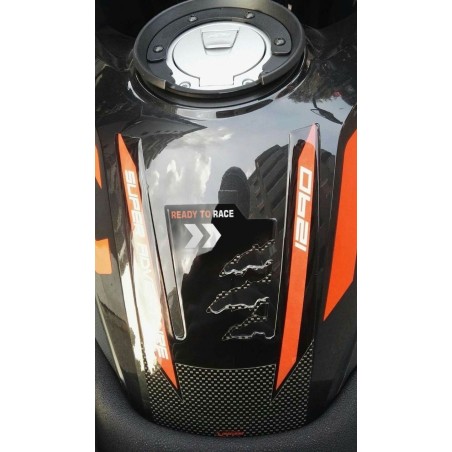 Aufkleber 3D Tankschutz Motorrad kompatibel mit KTM 1290 Super Adventure S-T-R