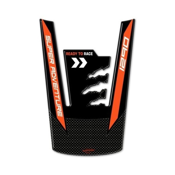 Adesivo 3D Paraserbatoio Moto compatibile con KTM 1290 Super Adventure S-T-R