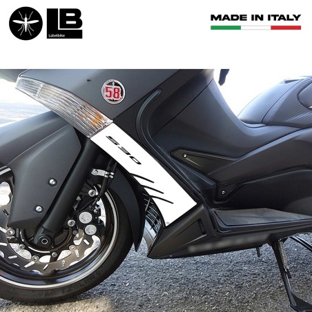 2 3D Resin ADHESIVES T MAX 530 compatible for YAMAHA TMAX 2012-16 scooter fairing