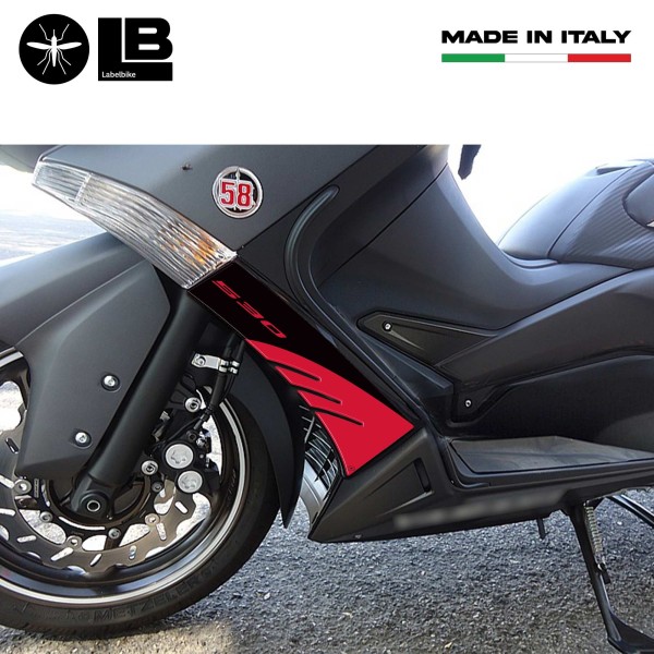 2 3D Resin ADHESIVES T MAX 530 compatible for YAMAHA TMAX 2012-16 scooter fairing