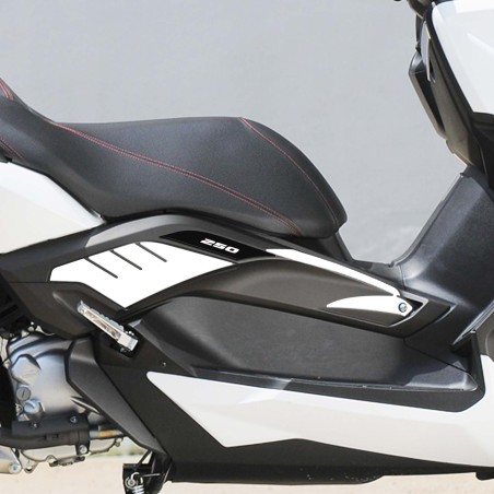 Adesivi gel 3D protezioni boomerang compatibili con Yamaha Xmax 250 2014-2016