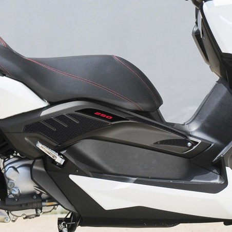 3D Gel Aufkleber Bumerang Protektoren kompatibel mit Yamaha Xmax 250 2014-2016