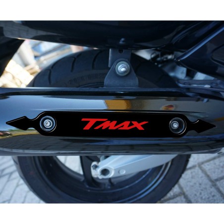 ADHESIVE 3D MARKTSCHUTZ TMAX 500-530 Auspuffanlage für YAMAHA T MAX 2008-2016