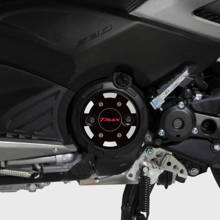 2 ADESIVI  3D PROTEZIONE CARTER TMAX 500-530 compatibli VARIATORE YAMAHA T MAX