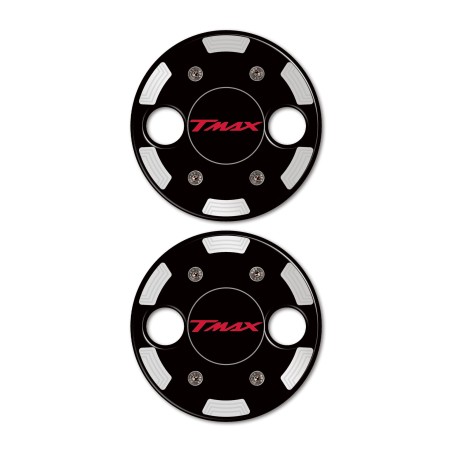 2 ADESIVI  3D PROTEZIONE CARTER TMAX 500-530 compatibli VARIATORE YAMAHA T MAX