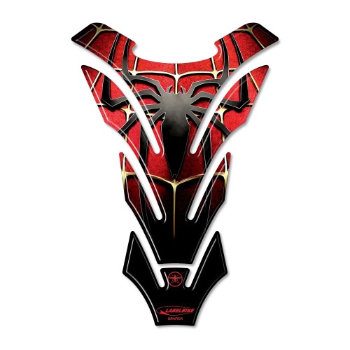 PARASERBATOIO 3D SPIDER MAN ADESIVI per SERBATOIO MOTO UOMO RAGNO SPIDERMAN