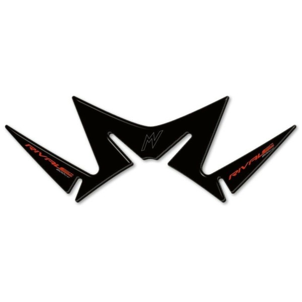 3D RESIN GEL ADHESIVE WALL PROTECTOR kompatibel für MV AGUSTA RIVALE MOTORBIKE