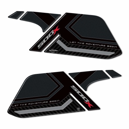 Pegatinas 3D Tank Side Protectors compatibles con Honda CB500X 2022-2023