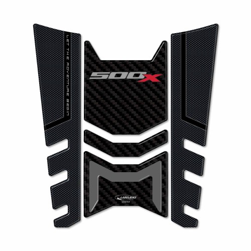 Sticker 3D Tank Guard compatible avec la moto Honda CB500X 2022-2023