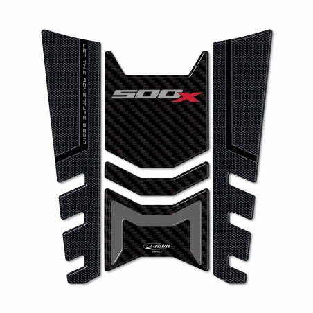 Adesivo 3D Protezione Paraserbatoio compatibile con moto Honda CB500X 2022-2023