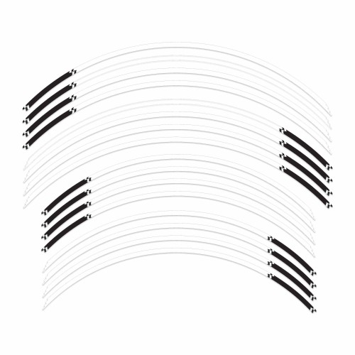 ADHESIVE RIMS STRINGS kompatibel für HONDA X-ADV 750 MOTORRAD SCOOTER