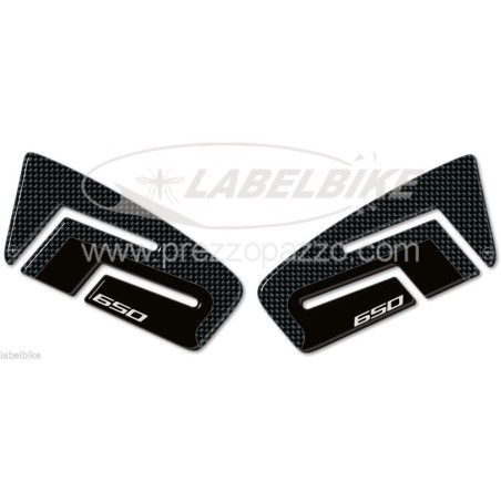 2 3D GEL PROTECTION tank stickers compatible for motorbikes KAWASAKI VERSYS 650