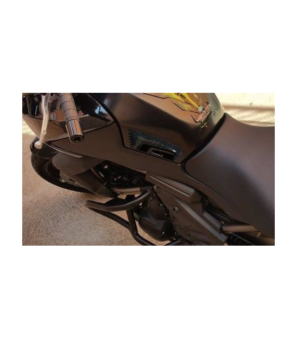 2 ADESIVI 3D GEL PROTEZIONE serbatoio compatibili per moto KAWASAKI VERSYS 650