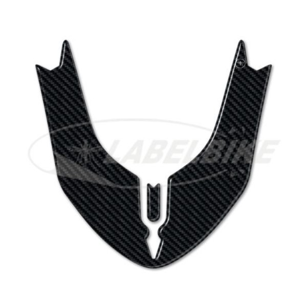 ADESIVO-STICKER 3D parafango compatibile SCOOTER YAMAHA TMAX 530 2017-2020 carbon