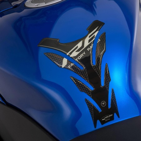 R6 CARBON 3D ADHESIVE TANK PROTECTION for YAMAHA 2017-2025 MOTORCYCLE
