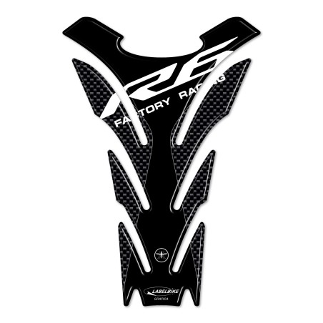 R6 CARBON 3D ADHESIVE TANK PROTECTION for YAMAHA 2017-2025 MOTORCYCLE