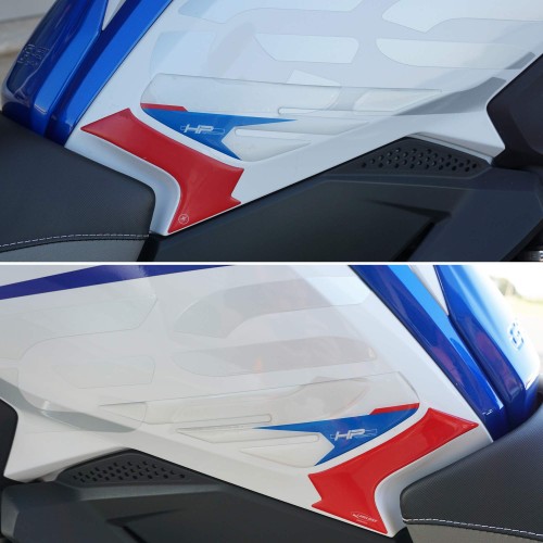 3D SIDE PROTECTION ADHESIVES kit compatible for BMW GS R1250 HP series motorbikes