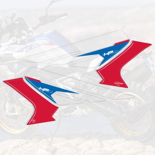 3D SIDE PROTECTION ADHESIVES kit compatible for BMW GS R1250 HP series motorbikes 2