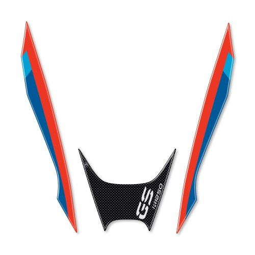 3D GEL ADHESIVE KIT PROTECTION AVANT BECK compatible BMW GS R1250 MOTO