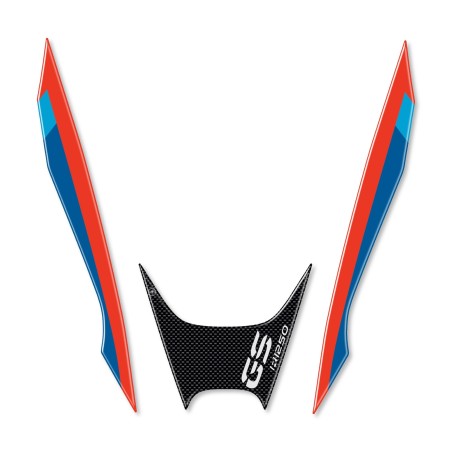 KIT ADHESIVO 3D GEL PROTECCIÓN FRONTAL BECK compatible BMW GS R1250 MOTO