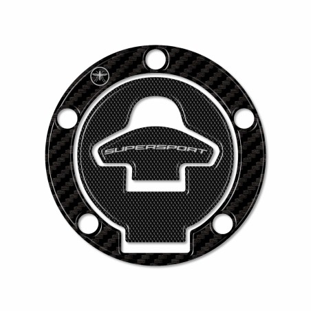 3D Tank Cap Protection Sticker Compatible with Ducati Supersport Bikes