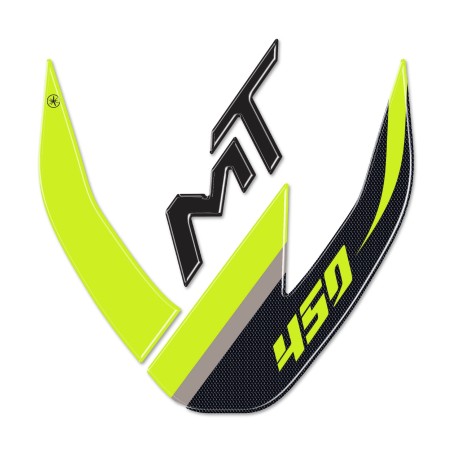 Adesivi 3D Protezioni Parafango centrale moto compatibili con CFMOTO 450MT
