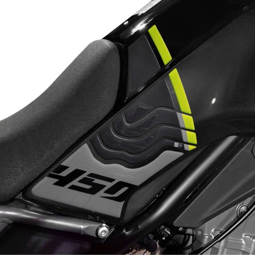 Adesivi Gel 3D Protezioni laterali serbatoio moto compatibili con CFMOTO 450MT