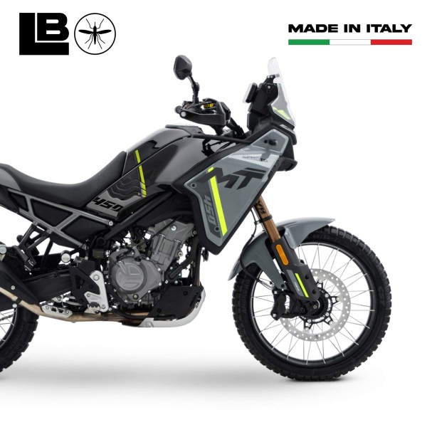 3D-Gel-Aufkleber 3D-Motorrad-Tank-Seitenschützer kompatibel mit CFMOTO 450MT