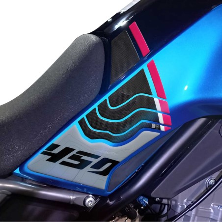 3D Gel Stickers 3D Motorcycle Tank Side Protectors compatible with CFMOTO 450MT
