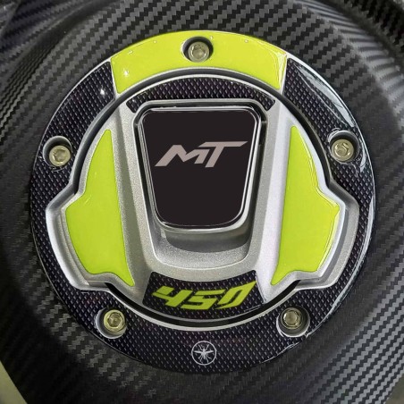 Gel Adhésif 3D Protection Bouchon de Réservoir Moto compatible avec CFMOTO 450MT