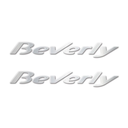 2 3D RESIN STICK BEVERLY ADHESIVES for PIAGGIO 125-250-300-500 CHROME SCOOTERS