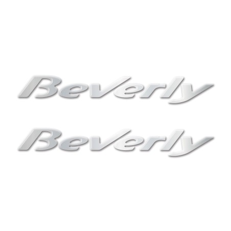 2 3D RESIN STICK BEVERLY ADHESIVES for PIAGGIO 125-250-300-500 CHROME SCOOTERS