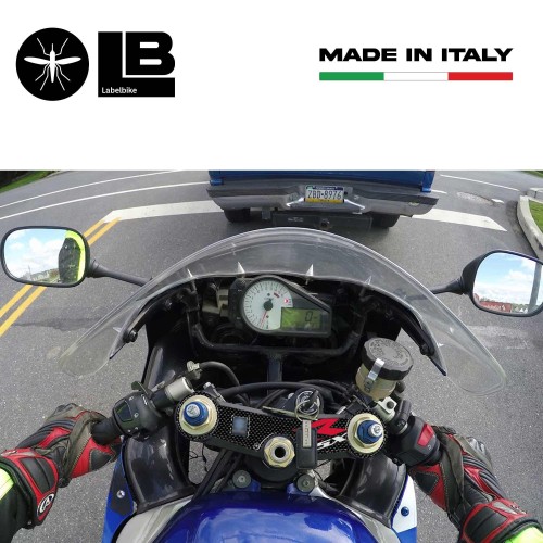 ADESIVO 3D per PIASTRA STERZO compatibile MOTO SUZUKI 750-1000 GSXR  2000-2002 2
