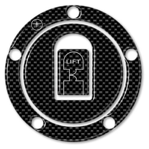 ADHESIVE 3D CARBON FILLER CAP PROTECTION compatible MOTORCYCLE KAWASAKI 00-06 2