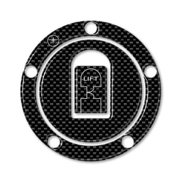 PROTECTION ADHESIVE 3D CARBON FILLER CASQUETTE compatible MOTORCYCLE KAWASAKI 00-06