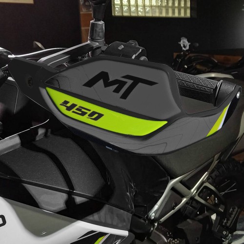 3D Harz Gel Aufkleber 3D Handschutz Schutz Motorrad kompatibel mit CFMOTO 450MT