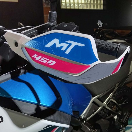 Pegatinas Gel Resina 3D Protección Guardamanos Moto compatible con CFMOTO 450MT