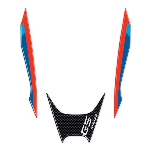 3D GEL ADHESIVE KIT FRONT PROTECTION compatible MOTORBIKE BMW GS R1200 2017-2019