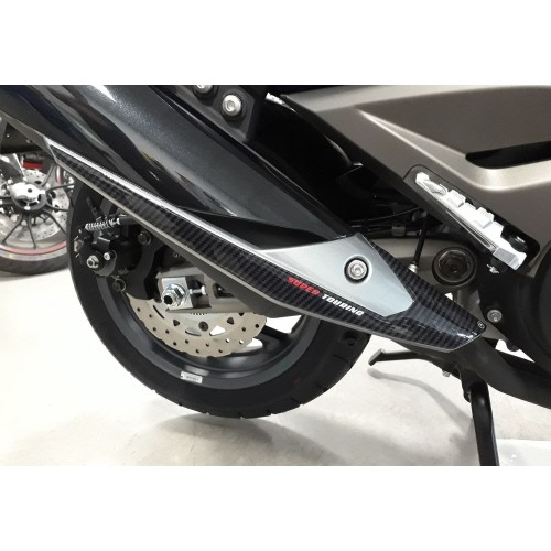 Adesivo 3d Protezione Marmitta Compatibile Per Scooter Kymco Ak 550 2017-2022