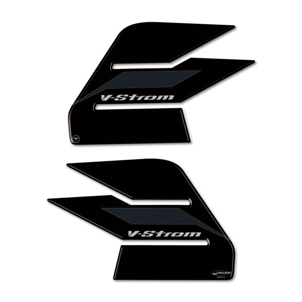 2 SIDE TANK PROTECTIONS compatible for SUZUKI V-STROM 650 2017-2025 motorbikes