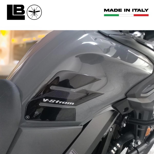 2 PROTEZIONI LATERALI SERBATOIO compatibili per MOTO SUZUKI V-STROM 650 2017-2025