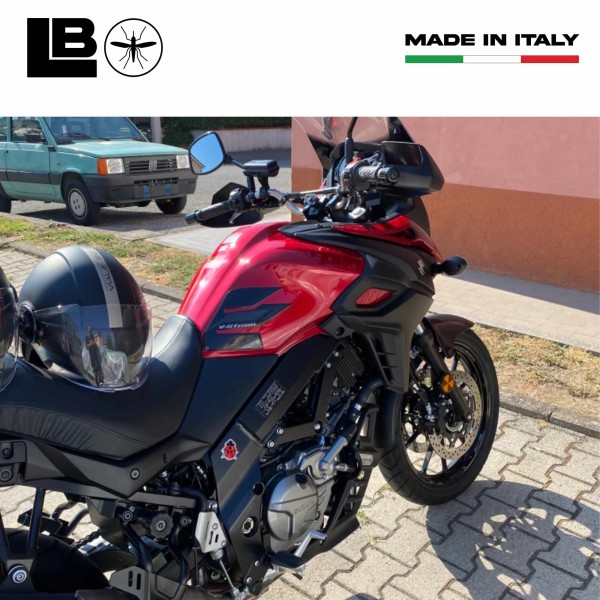 2 SIDE TANK PROTECTIONS compatible for SUZUKI V-STROM 650 2017-2025 motorbikes