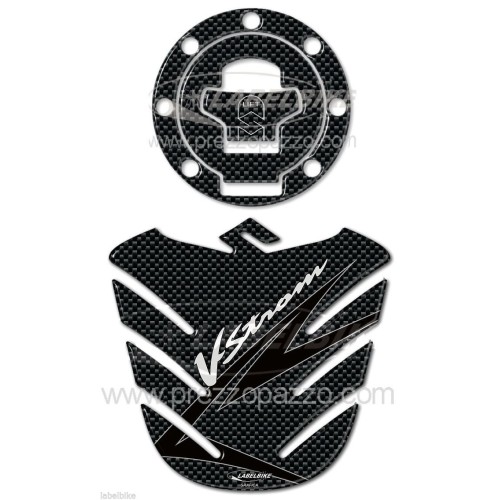 KIT ADHESIF 3D PROTECTION TANK COMPATIBLE pour MOTO SUZUKI Vstrom 2002-2011