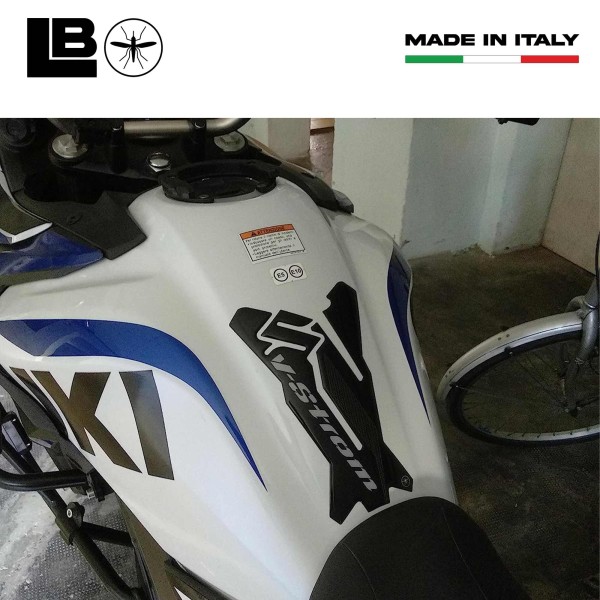 PARASERBATOIO ADESIVO GEL 3D compatibile per MOTO SUZUKI V-STROM 650 2017-2022