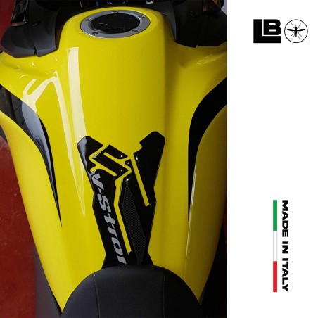 PARASERBATOIO ADESIVO GEL 3D compatibile per MOTO SUZUKI V-STROM 650 2017-2022