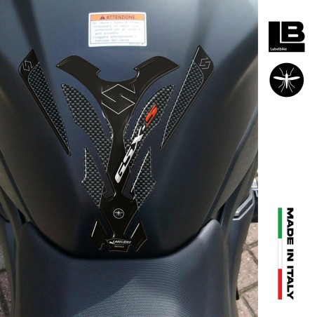 SELLO ADHESIVO DE PROTECCIÓN COMPATIBLE CON LA CARROCERÍA para motos SUZUKI GSXS GSX-S Carbon